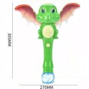 Różdżka dinozaur do baniek mydlanych bańki światło MY213Y-2