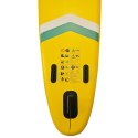 Deska SUP pompowana do pływania z siedzeniem akcesoriami wiosło zestaw żółta 350 cm