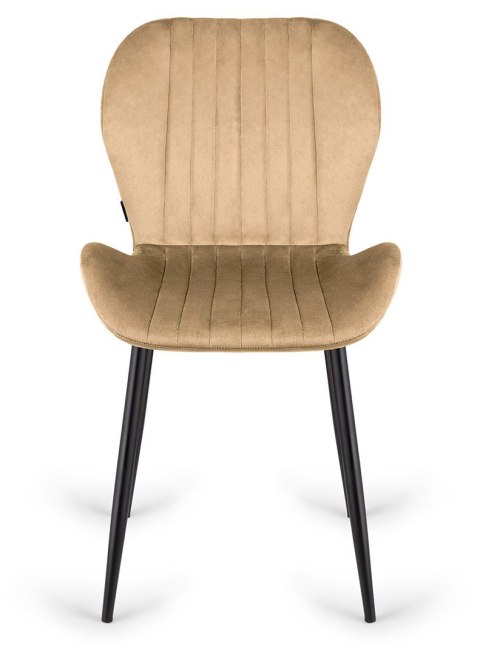 Krzesło tapicerowane MONTI VELVET SAND