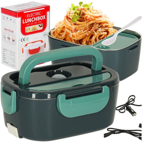 Lunch box podgrzewacz obiadowy elektryczny samochodowy 1500ml