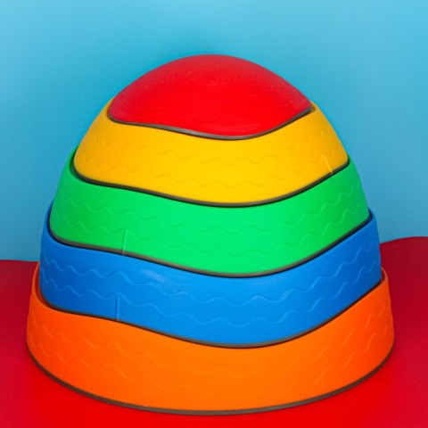 Ścieżka sensoryczna kamienie rzeczne do treningu równowagi podłoga to lawa gra 5szt