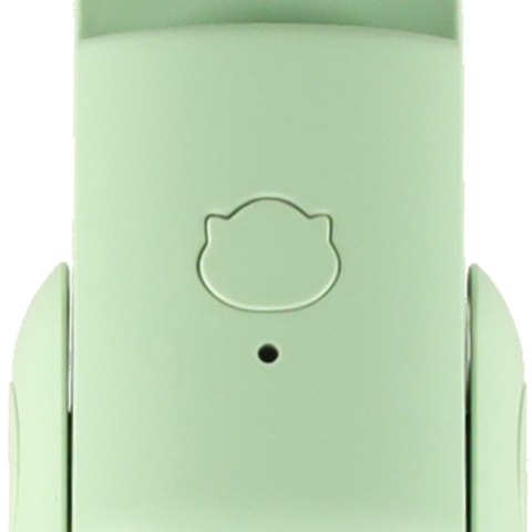 Wiatrak biurkowy wentylator mini ręczny składany wiatraczek przenośny USB zielony