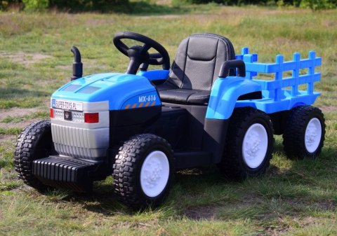 DUŻY TRAKTOR NA AKUMULATOR MX-616 2 SILNIKI, PILOT/A009-B
