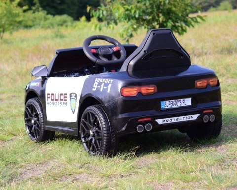 SAMOCHÓD POLICYJNY PROTECT NA AKUMULATOR, MEGAFON, KOGUTY, JAKOSĆ/XMX-629