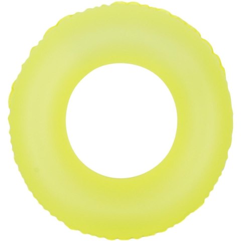 KÓŁKO DO PŁYWANIA NEON 76CM ŻÓŁTE 47213