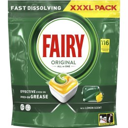 Kapsułki do zmywarki Fairy Original All in one Lem