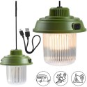LATARKA LAMPA CAMPING USB 3 RODZAJE ŚWIATŁA KHAKY REDCLIFFS