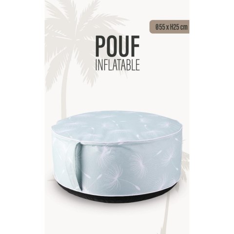 PUFA DMUCHANA TURYSTYCZNA OGRODOWA 55x25CM PROGARDEN NIEBIESKA