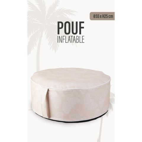 PUFA DMUCHANA TURYSTYCZNA OGRODOWA 55x25CM PROGARDEN RÓŻOWY