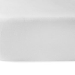 Prześcieradło satyna bawełniana biały 603/160x220