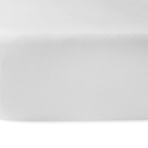 Prześcieradło satyna bawełniana biały 603/200x220