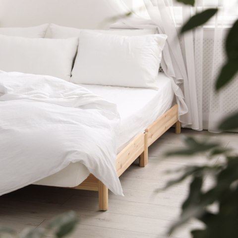 Prześcieradło satyna bawełniana biały 603/200x220