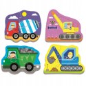 Puzzle Baby pojazdy na budowie Trefl 36072