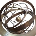 Wielkie Astrolabium Mosiężne - Dekoracja Gabinetu - AML141A
