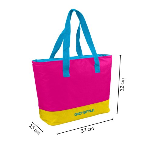 Torba plażowa Kamai Gio Style, w kolorze różowym, pojemność 20L