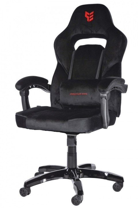 Fotel obrotowy do biurka TITAN BLACK ALCANTARA BASIC