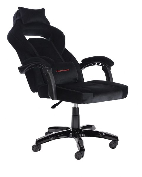 Fotel obrotowy do biurka TITAN BLACK ALCANTARA BASIC