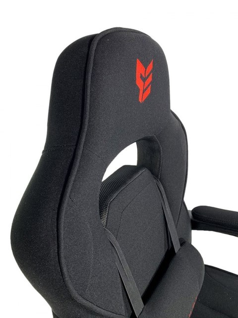 Fotel obrotowy do biurka TITAN BLACK FABRIC BASIC