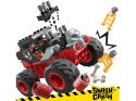 Hot Wheels Monster truck kaskaderskie klocki 151ele auto + rampa ZA5996