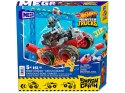 Hot Wheels Monster truck kaskaderskie klocki 151ele auto + rampa ZA5996