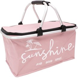 KOSZYK TURYSTYCZNY SKŁADANY TERMICZNY 35L REDCLIFFS RÓŻ