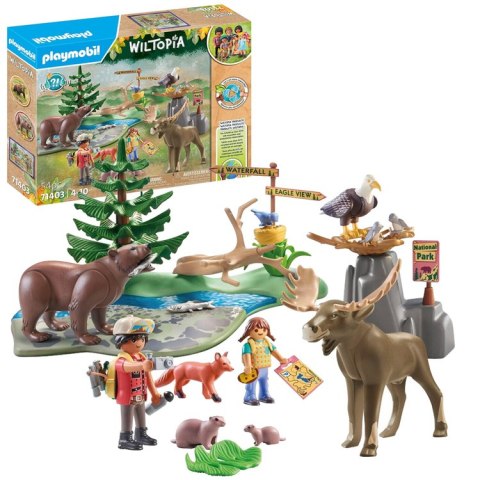 Klocki Playmobill 71403 Zwierzęta Ameryki Północnej. Zestaw 54elem/ ZA5999
