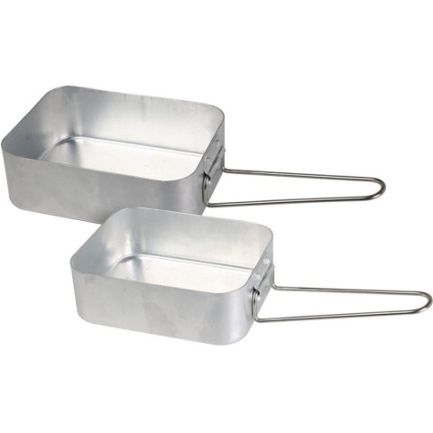 MENAŻKA MISKI TURYSTYCZNE DO ZAPIEKANIA CASSEROLE 2SZT. ALUMINIUM REDCLIFFS