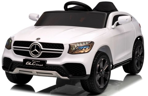 Mercedes GLC COUPE Concept 4x4 BIAŁY EVA SKÓRA Licencja Akumulator litowo-jonowy
