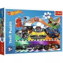 Puzzle 100 pędzące samochody Hot Wheels Trefl 16466