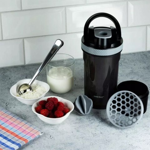 BIDON SHAKER DO KOKTAJLI ODŻYWEK NA SIŁOWNIĘ KINGHOFF SZEJKER 720ml