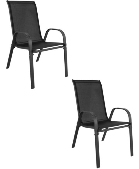 Krzesło SOFIA - czarne x 2