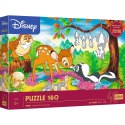 Puzzle 160 el. 40-lecie Bambi i leśni przyjaciele Trefl 40054