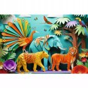 Puzzle z efektem 3D 160 el. 40-lecie Dżungla Trefl 40051