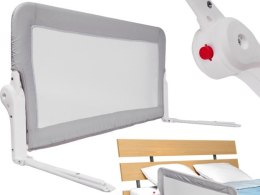 Barierka osłona ochronna do łóżka otwierana 200 cm szara