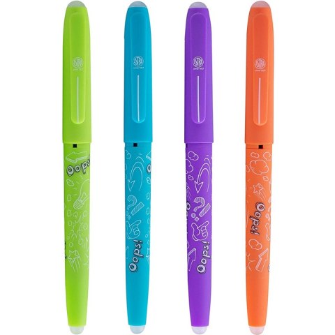 Długopis wymazywalny Astra Oops! (wkład niebieski)