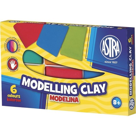 Modelina Astra 20g x6 kolorów