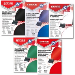 Okładki do bindowania OFFICE PRODUCTS, karton, A4,