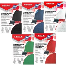 Okładki do bindowania OFFICE PRODUCTS, karton, A4,