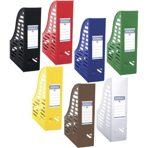 Pojemnik na dokumenty Donau A4/85mm składany trans