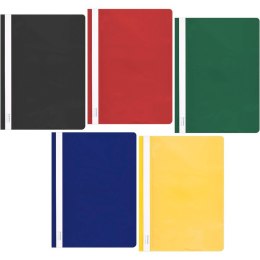 Skoroszyt DONAU, PVC, A4, twardy, 150/160mikr., zi