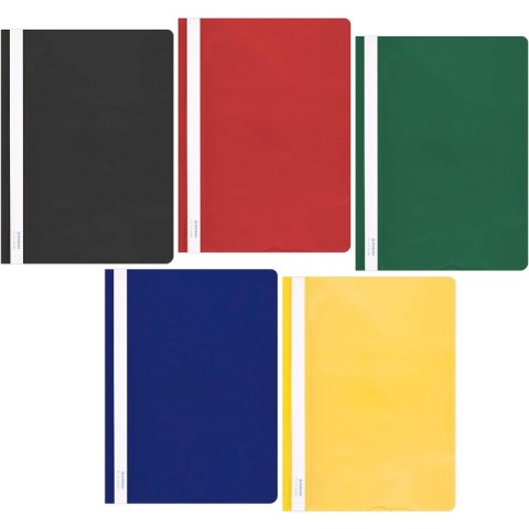 Skoroszyt DONAU, PVC, A4, twardy, 150/160mikr., zi