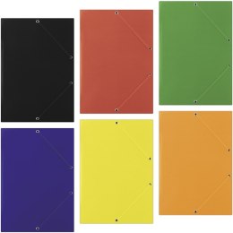 Teczka kartonowa z gumką Donau A4/400g zielona