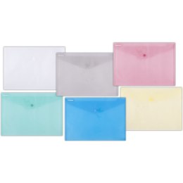 Teczka kopertowa Donau A4 żółta