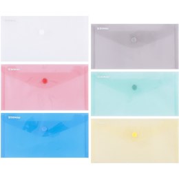 Teczka kopertowa Donau DL żółta