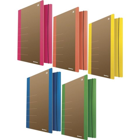 Teczka z gumką DONAU Life, Karton, A4, 500gsm, 3-s