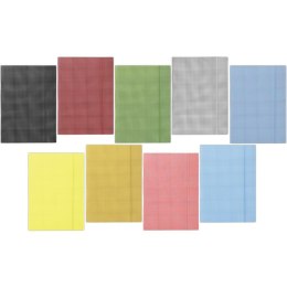 Teczka z gumką DONAU, karton, A4, 400gsm, 3-skrz.,