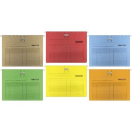 Teczka zawieszana Donau A4 (z wąsem) pomarańczowa