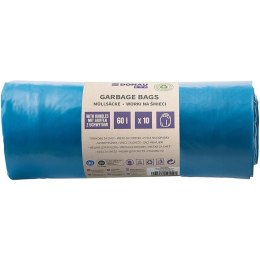 Worki na śmieci DONAU ECO, z uchwytami Knoties, 60