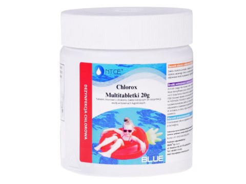 Chlorox Multitabletki 20g Chemia do basenu 0,5kg