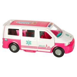 Karetka pogotowia ambulans mobilny szpital lalka akcesoria